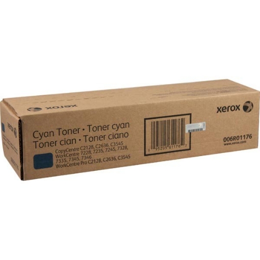 Picture of Xerox 006R01176 (6R1176) OEM Cyan Toner Cartridge