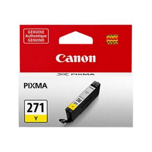 Picture of Canon 0393C001 (CLI-271Y) Yellow Inkjet Cartridge