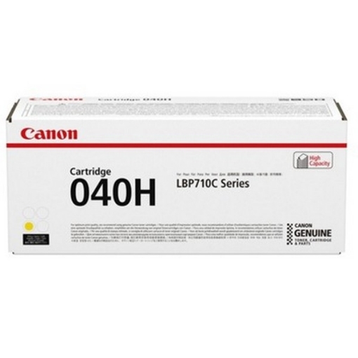 Picture of Canon 0455C001 (Cartridge 040H) OEM High Yield Yellow Toner Cartridge