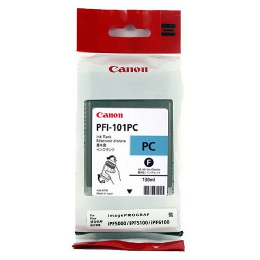 Picture of Canon 0887B001AA (PFI-101PC) OEM Cyan Photo Inkjet Cartridge