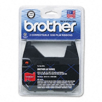 Show details for Brother 1030 OEM Black Correctable Typewriter Ribbon Picture of Brother 1030 OEM Black Correctable Typewriter Ribbon