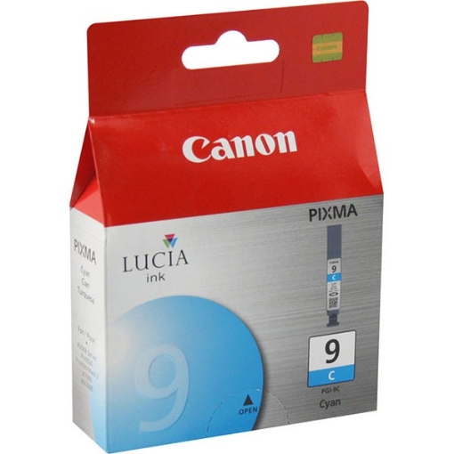 Picture of Canon 1035B002 (PGI-9C) OEM Cyan Inkjet Cartridge