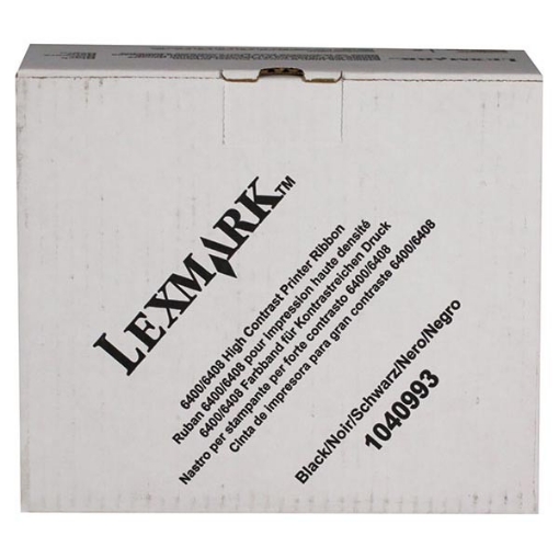 Picture of Lexmark 1040993 OEM Black Nylon Ribbons (6 pk)