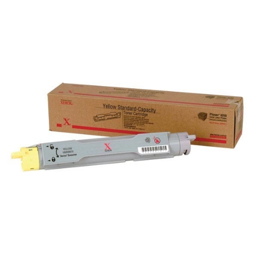 Picture of Xerox 106R00670 (106R670) Yellow Toner Cartridge (4000 Yield)