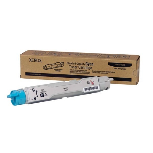 Picture of Xerox 106R01214 OEM Cyan Toner Cartridge