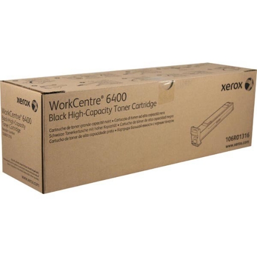 Picture of Xerox 106R01316 OEM Black Toner Cartridge