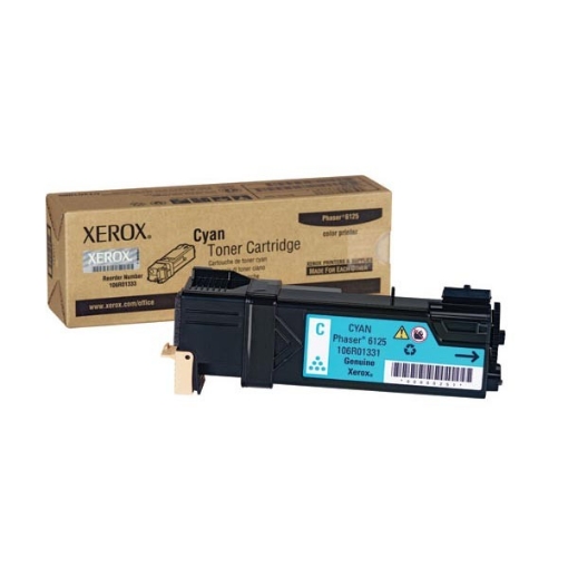 Picture of Xerox 106R01331 (106R1331) OEM Cyan Toner Cartridge