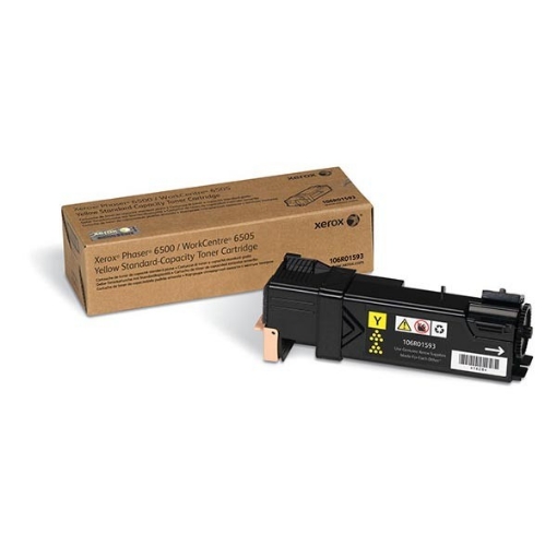 Picture of Xerox 106R01593 OEM Yellow Toner Cartridge