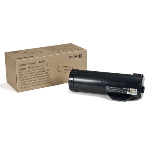 Picture of Xerox 106R02722 High Yield Black Toner Cartridge (14100 Yield)