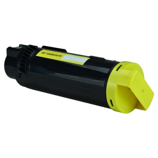 Picture of Compatible 106R03475 High Yield Yellow Toner Cartridge (2400 Yield)