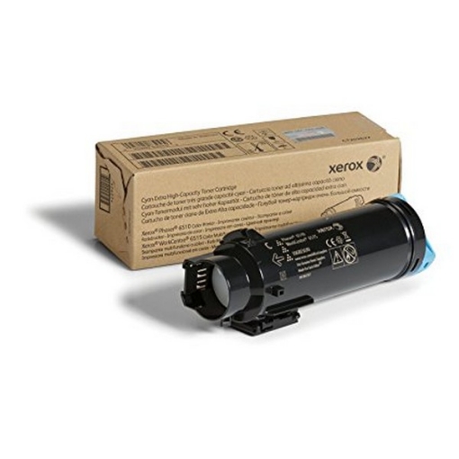 Picture of Xerox 106R03690 Extra High Yield Cyan Toner Cartridge (4300 Yield)