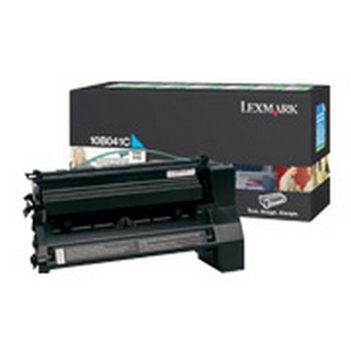 Picture of Lexmark 10B041C OEM Cyan Toner Cartridge