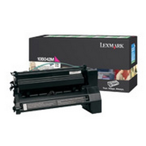 Picture of Lexmark 10B042C OEM High Yield Cyan Toner Cartridge