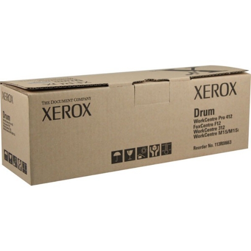 Picture of Xerox 113R00663 (113R663) Black Drum Unit (15000 Yield)