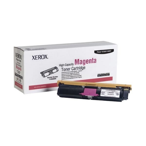 Picture of Xerox 113R00695 (113R695) OEM Magenta Toner Cartridge