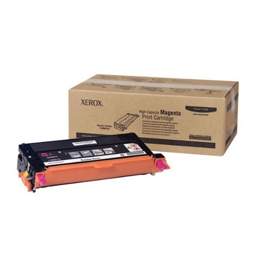 Picture of Xerox 113R00724 (113R724) Magenta Toner Cartridge (6000 Yield)