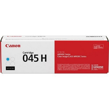 Show details for Canon 1245C001AA (Canon 045HC) High Yield Cyan Toner Cartridge (2200 Yield) Picture of Canon 1245C001AA (Canon 045HC) High Yield Cyan Toner Cartridge (2200 Yield)