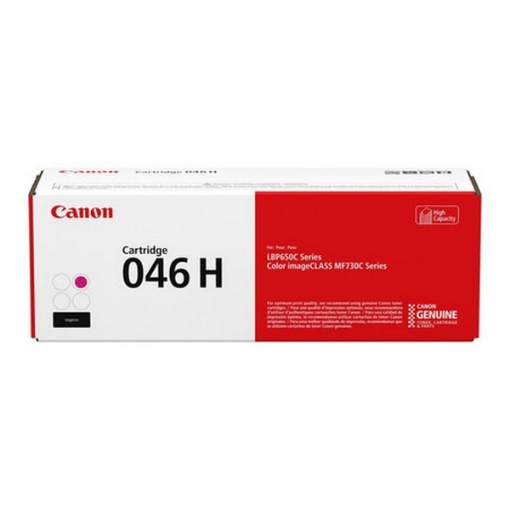 Picture of Canon 1252C001AA (Canon 046HC) High Yield Magenta Toner Cartridge (5000 Yield)