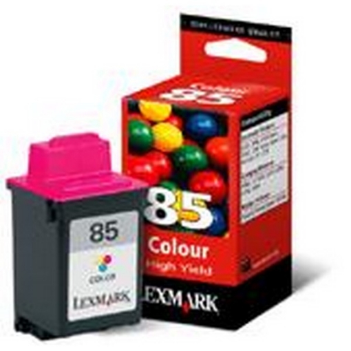 Picture of Lexmark 12A1985 (Lexmark #85) OEM Color Inkjet Cartridge