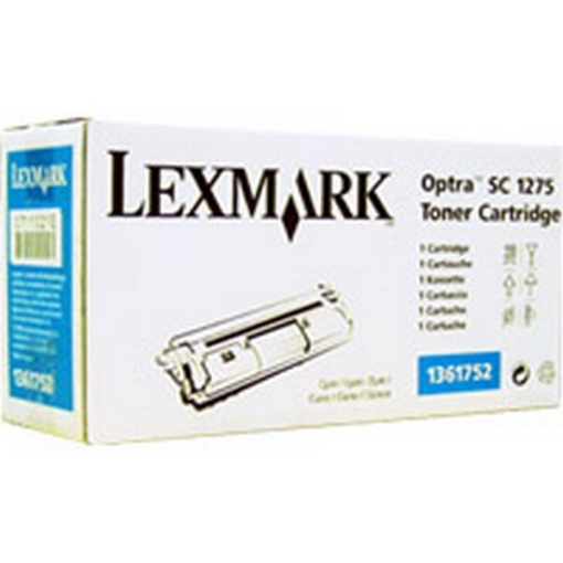 Picture of Lexmark 1361752 OEM Cyan Toner Cartridge