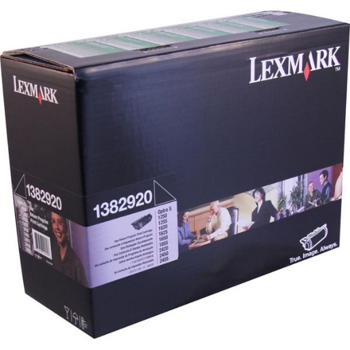 Picture of Lexmark 1382920 OEM Black Toner