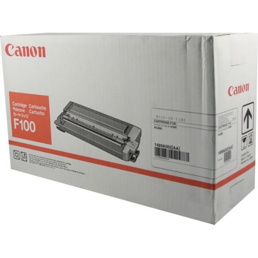 Picture of Canon 1489A002AA (F-100) OEM Black Toner Cartridge