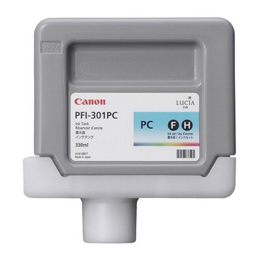 Picture of Canon 1490B001 (PFI-301PC) OEM Photo Cyan Inkjet Cartridge