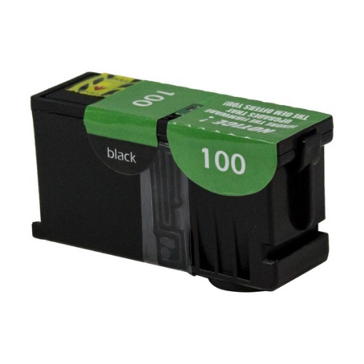 Picture of Remanufactured 14N1053 (Lexmark #100XL) Black Inkjet Cartridge (170 Yield)