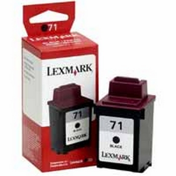 Show details for Lexmark 15M2971 (Lexmark #71) OEM Black Inkjet Cartridge Picture of Lexmark 15M2971 (Lexmark #71) OEM Black Inkjet Cartridge