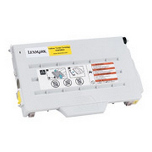 Picture of Lexmark 15W0902 OEM Yellow Toner Cartridge