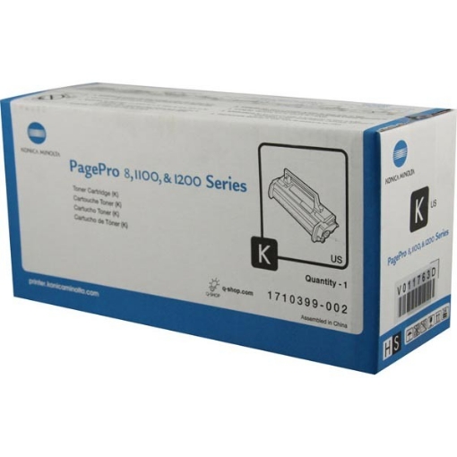 Picture of Konica Minolta 1710399-002 OEM Black Toner Cartridge