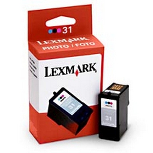 Picture of Lexmark 18C0031 (Lexmark #31) OEM Photo Color Inkjet Cartridge