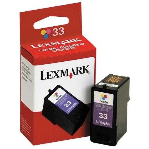 Picture of Lexmark 18C0042 (Lexmark #33) OEM Tri-Color Inkjet Cartridge