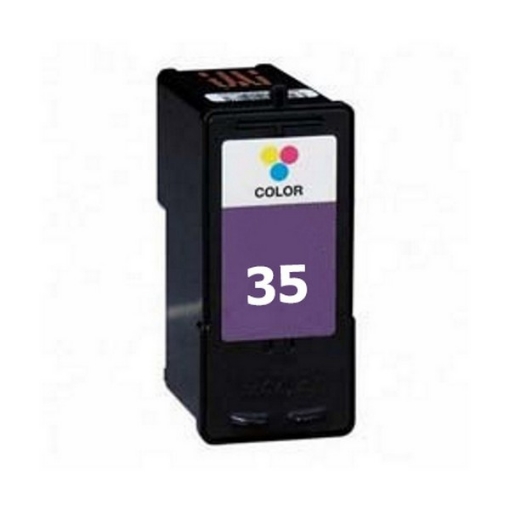 Picture of Remanufactured 18C0035 (Lexmark #35) Lexmark Tri-Color Inkjet Cartridge