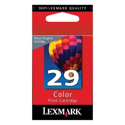 Picture of Lexmark 18C1429 (Lexmark #29) OEM Color Inkjet Cartridge