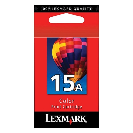 Picture of Lexmark 18C2100 (Lexmark #15) OEM Tri-Color Inkjet Cartridge