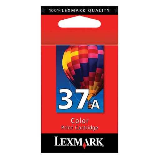 Picture of Lexmark 18C2160 (Lexmark #37) OEM Tri-Color Inkjet Cartridge