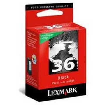Show details for Lexmark 18C2236 (Lexmark #36) OEM Black Inkjet Cartridge (2 pk) Picture of Lexmark 18C2236 (Lexmark #36) OEM Black Inkjet Cartridge (2 pk)