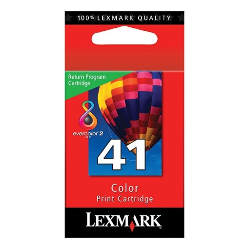 Picture of Lexmark 18Y0141 (Lexmark #41) OEM Tri-Color Inkjet Cartridge