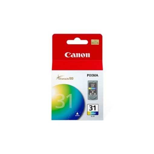 Picture of Canon 1900B002 (CL-31) OEM Tri-Color Inkjet Cartridge