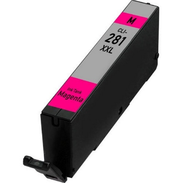 Show details for Remanufactured 1981C001 (CLI-281XXLM) Super High Yield Magenta Ink Tank (760 Yield) Picture of Remanufactured 1981C001 (CLI-281XXLM) Super High Yield Magenta Ink Tank (760 Yield)