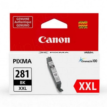Show details for Canon 1983C001 (CLI-281XXLBK) Super High Yield Black Ink Tank (6360 Yield) Picture of Canon 1983C001 (CLI-281XXLBK) Super High Yield Black Ink Tank (6360 Yield)