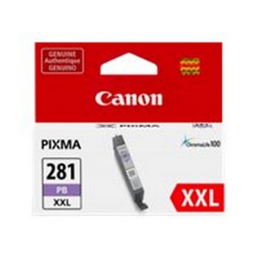 Picture of Canon 1984C001 (CLI-281XXLPB) Extra High Yield Photo Blue Ink Tank (11700 ml)