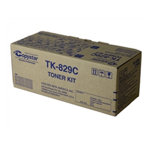 Picture of Copystar 1T02FZCCS0 (TK-829C) OEM Cyan Toner Cartridge