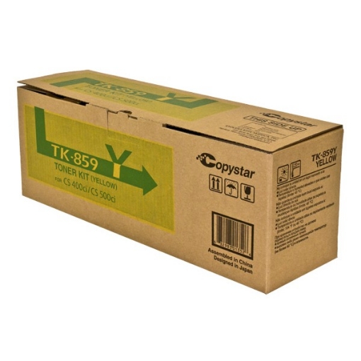 Picture of Copystar 1T02H7ACS0 (TK-859Y) OEM Yellow Toner Cartridge