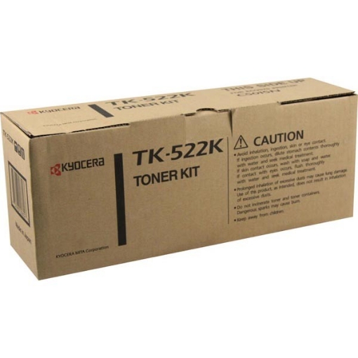 Picture of Kyocera Mita 1T02HJ0US0 (TK522K) Black Toner (6000 Yield)