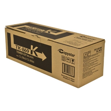 Show details for Copystar 1T02JZ0CS0 (TK-869K) OEM Black Toner Cartridge (2/CN) Picture of Copystar 1T02JZ0CS0 (TK-869K) OEM Black Toner Cartridge (2/CN)
