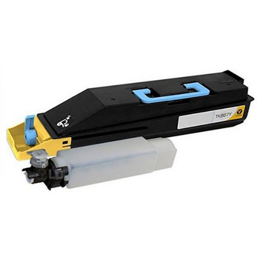 Picture of Premium 1T02JZAUS0 (TK-867Y) Compatible Kyocera Mita Yellow Toner Cartridge