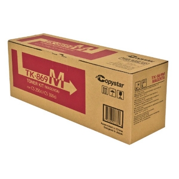 Show details for Copystar 1T02JZBCS0 (TK-869M) OEM Magenta Toner Cartridge (2/CN) Picture of Copystar 1T02JZBCS0 (TK-869M) OEM Magenta Toner Cartridge (2/CN)