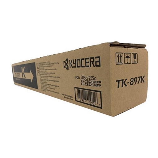 Picture of Kyocera Mita 1T02K00US0 (TK-897K) OEM Black Toner Cartridge